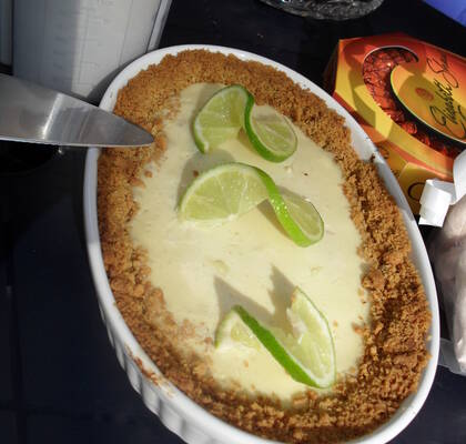 Key lime pie