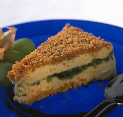 Cheesecake med kiwi