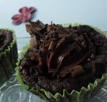 Devils food chokladmuffins  - LCHF