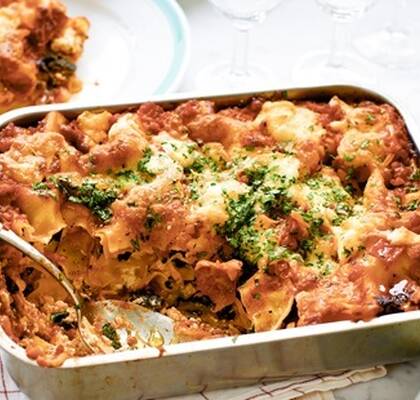 Vegetarisk lasagne