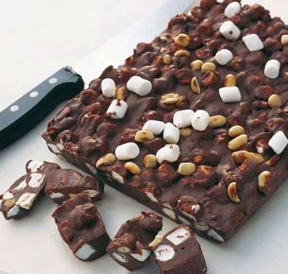 Rocky Road Fudge