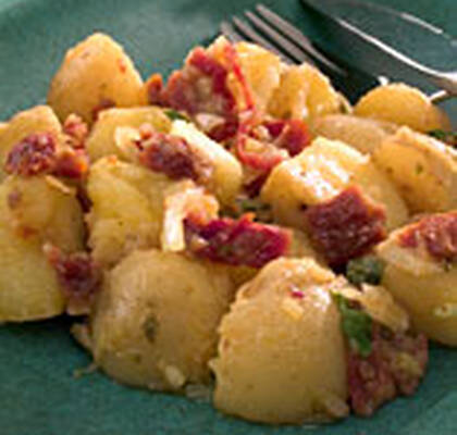 Potato salad with lemon