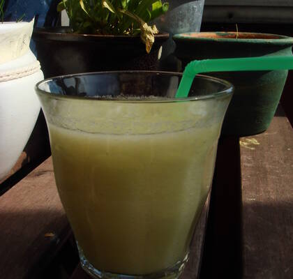 Svalkande melonsmoothie