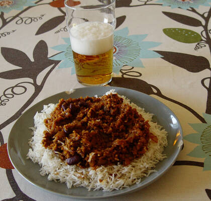 Bulgur-chili sin carne