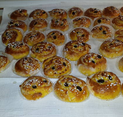 Glutenfria saffransbullar