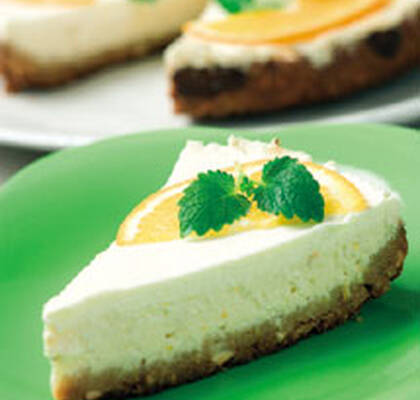 Apelsincheesecake