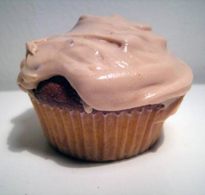 Nougat chip Cupcakes