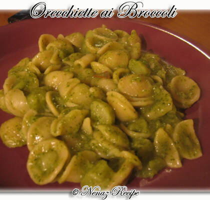 Pasta med broccoli