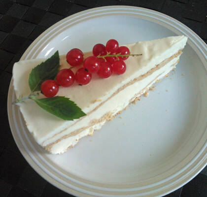 Frusen cheesecake på mascarpone