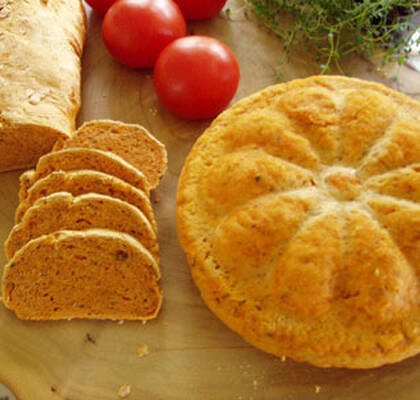 Glutenfritt tomatbröd