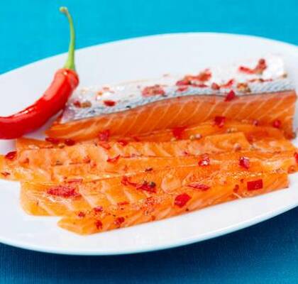 Chiligravad lax