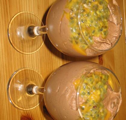 Toblerone mousse