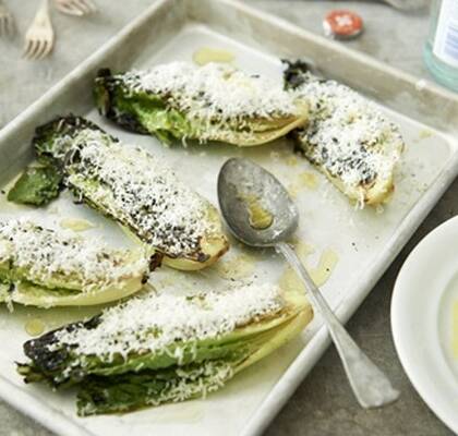 Grillad gemsallad med parmesan