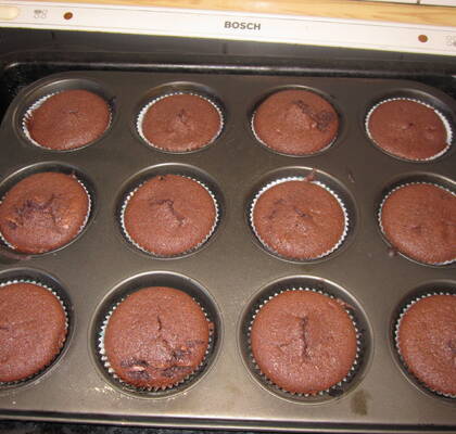 Muffins med nutella