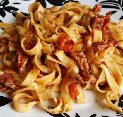 Tagliatelle alla contadina