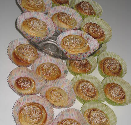 Stora kanelbullar