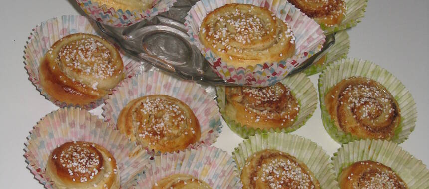 Stora kanelbullar