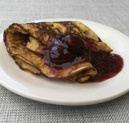 Glutenfria och mättande pannkakor