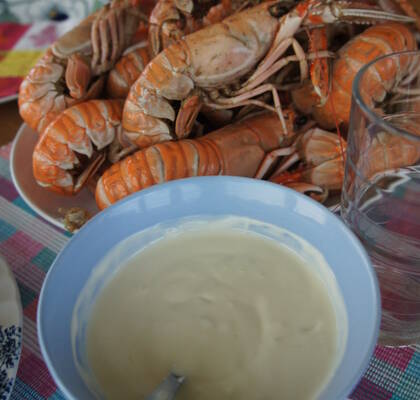 Enkel aioli