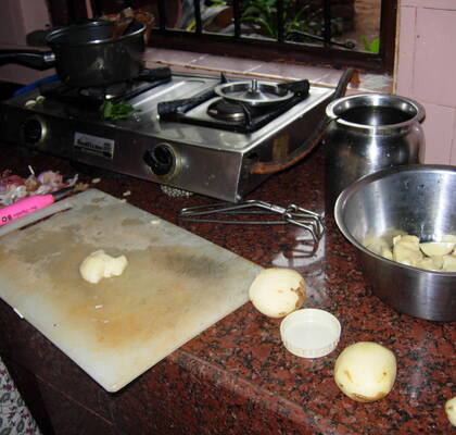 Potatis Bhaji