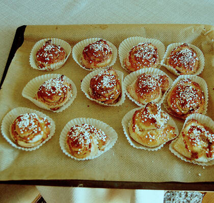 Gluten och laktosfria bullar