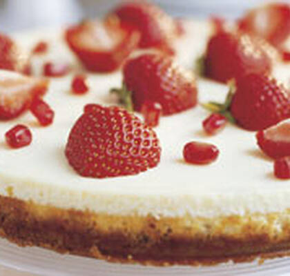 JORDGUBBS CHEESECAKE