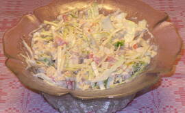 Crabstick coleslaw à-la Anderstam