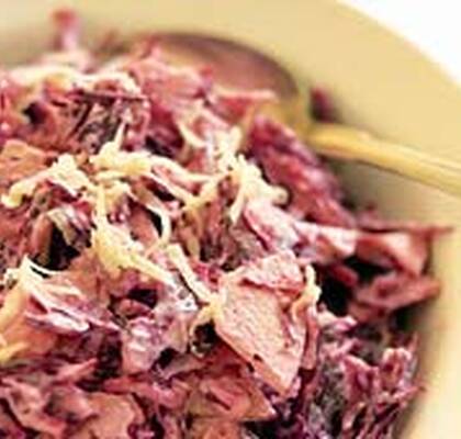 Cole slaw med rödkål