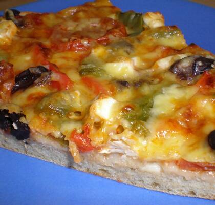 Vegetarisk pizza