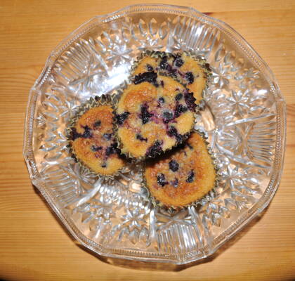 Svarta vinbärsmuffins