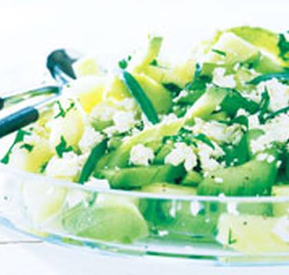 Gurk- och melonsallad