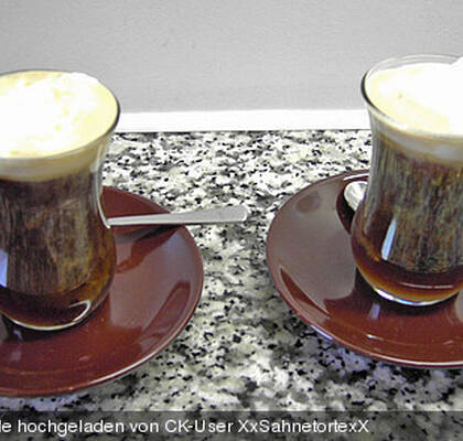 Italian amaretto coffee