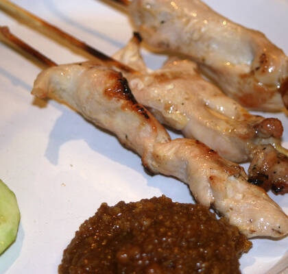 Grillspett - Chicken-Satay – 12 personer