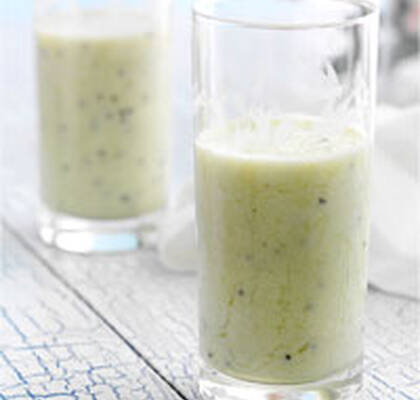 Kiwi-milkshake