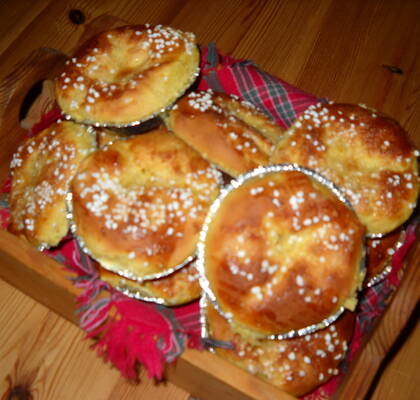 Snabba saffransbullar