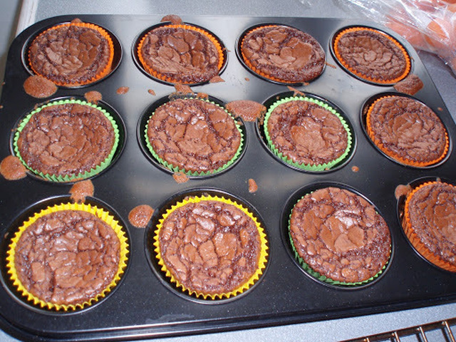 Brownie-muffins