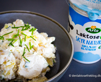 Laktosefri kartoffelsalat m. skyr