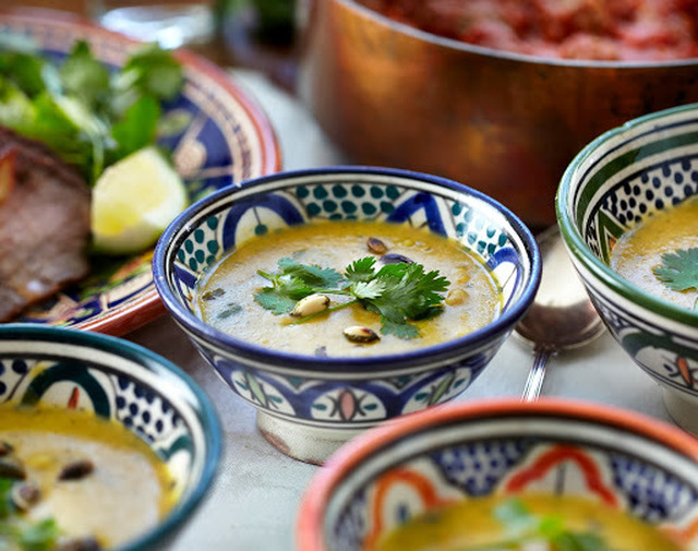 Linsesuppe med ristede kerner