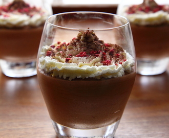 Chokolademousse med orange