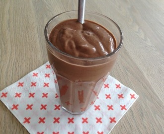 Chokoladesmoothie med avokado