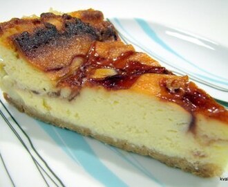 Manhatten style amerikansk cheesecake