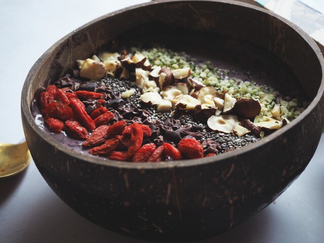 Superfood bowl med chia og acai