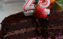 Trille birthday chokolade cake