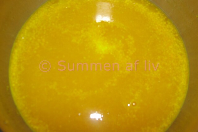 Sommerlig appelsinsmørcreme - Orange flavored buttercream