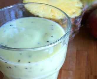 Ananas Kivi Mynte Smoothie