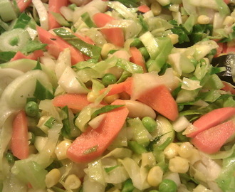 Varm Butterbean Salat