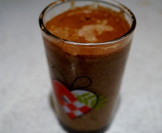 Banana Christmas Miklshake (med protein)