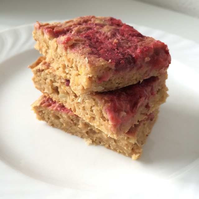 Peanut butter and jelly squares