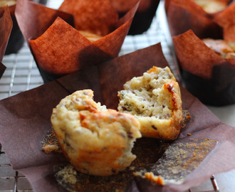 Madpakke idé: Havregrødsmuffins med kerner og banan