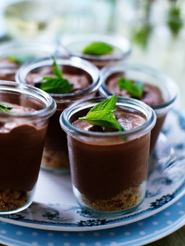 Chokolade mousse med strejf af appelsin